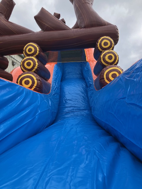 Log Flume Inflatable Water Slide