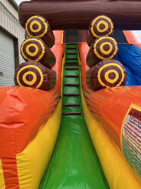 Log Flume Inflatable Water Slide
