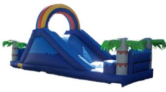 15' Paradise Water Slide Inflatable Chattanooga TN 